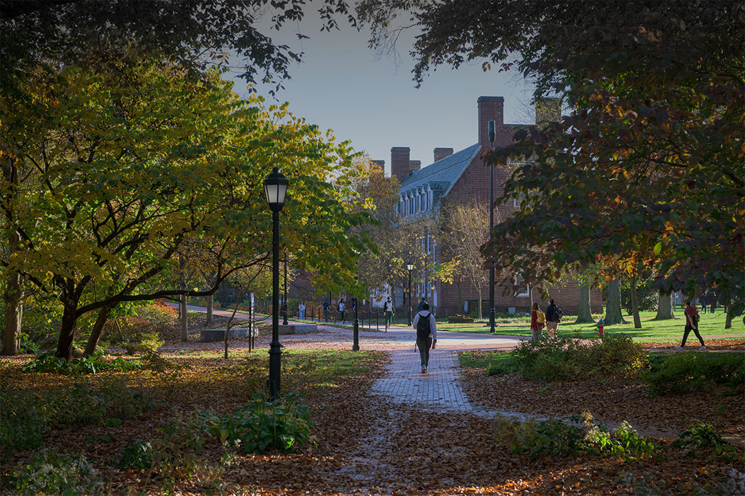 Still image of the University of Delaware's campus in Summer of 2025.